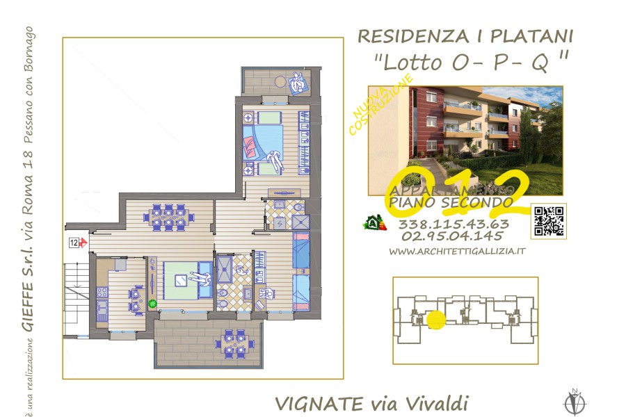 TRE LOCALI CON GIARDINO_O12